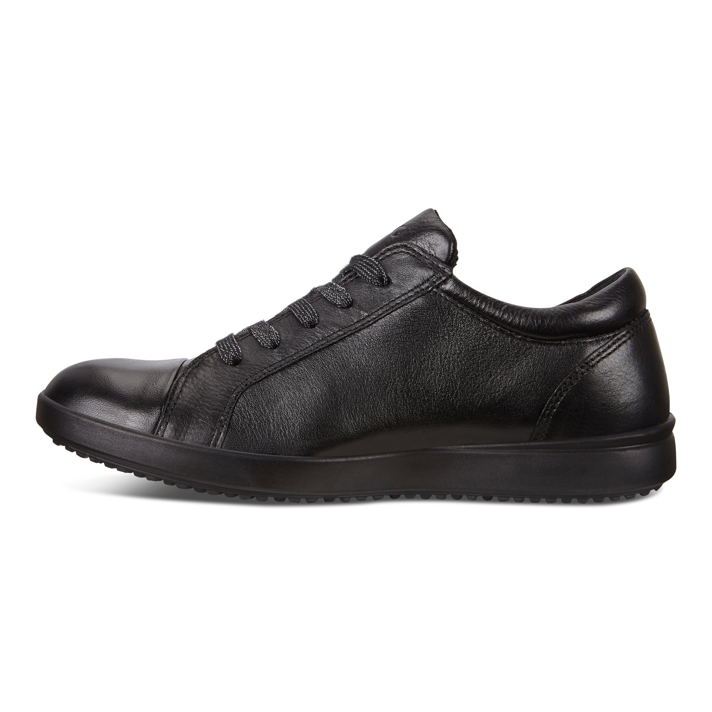 ECCO ELLI Girls Stylish High Quality Lace Up Casual Leather School Shoes Black